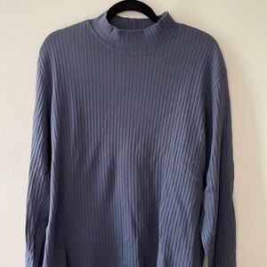 Alfani blue turtleneck